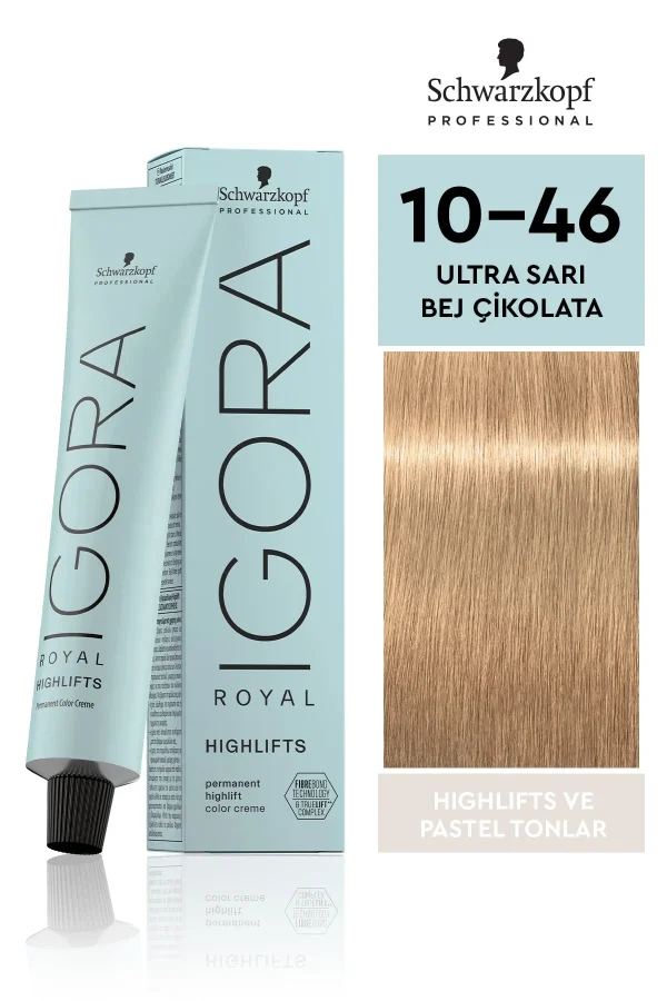 Schwarzkopf Igora Royal 10-46 Ultra Sarı - Bej Çikolata 60ml