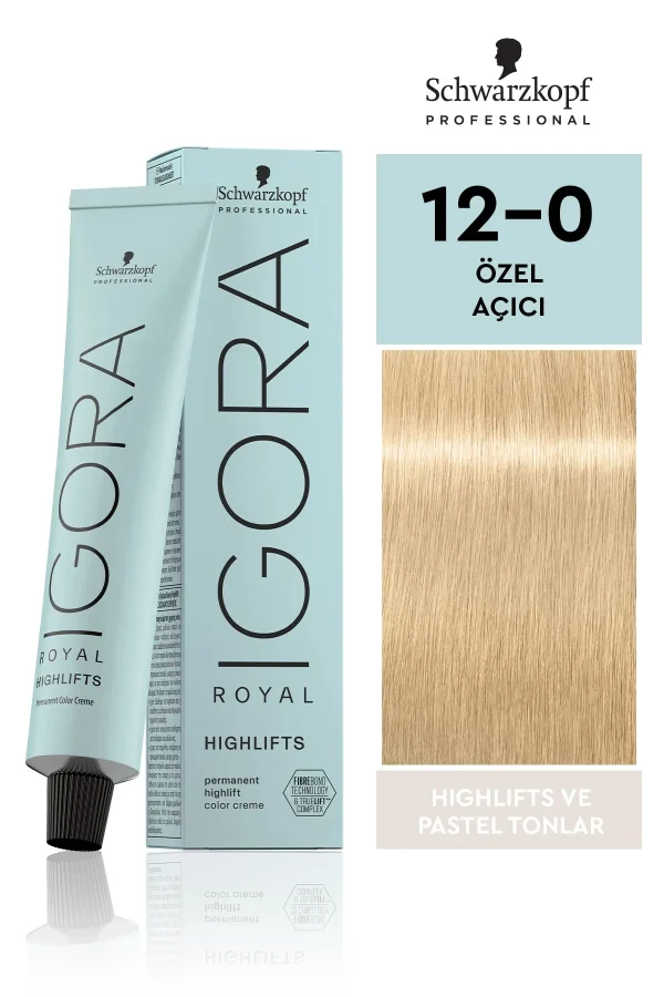 Schwarzkopf Igora Royal 12-0 Özel Açıcı Saç Boyası 60ml