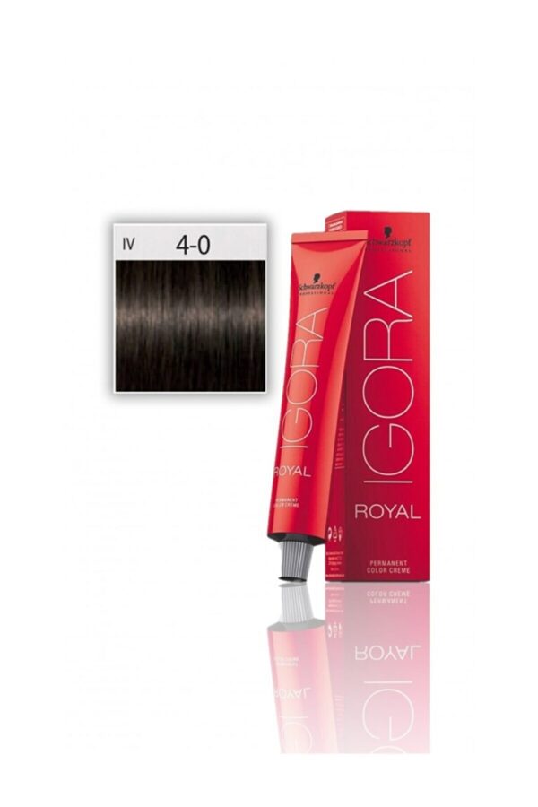 Schwarzkopf Igora Royal 4-0 Kahve Boya Tüp Saç Boyası 60ml