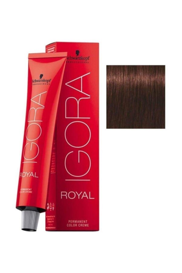 Schwarzkopf Igora Royal 4-68 Kahve-Çikolata Kızıl Boya Tüp Saç Boyası 60ml