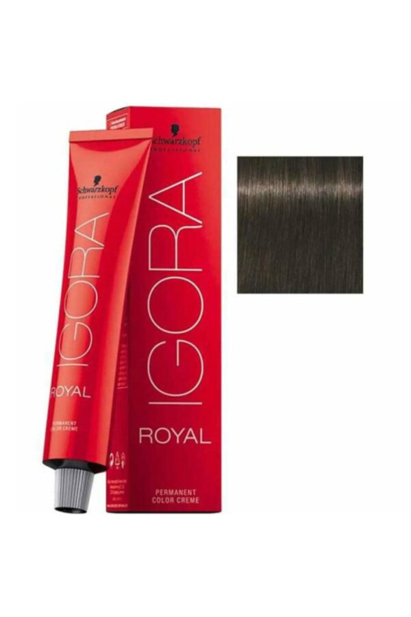 Schwarzkopf Igora Royal 5-21 Açık Kahve Yoğun Küllü Boya Tüp Saç Boyası 60ml