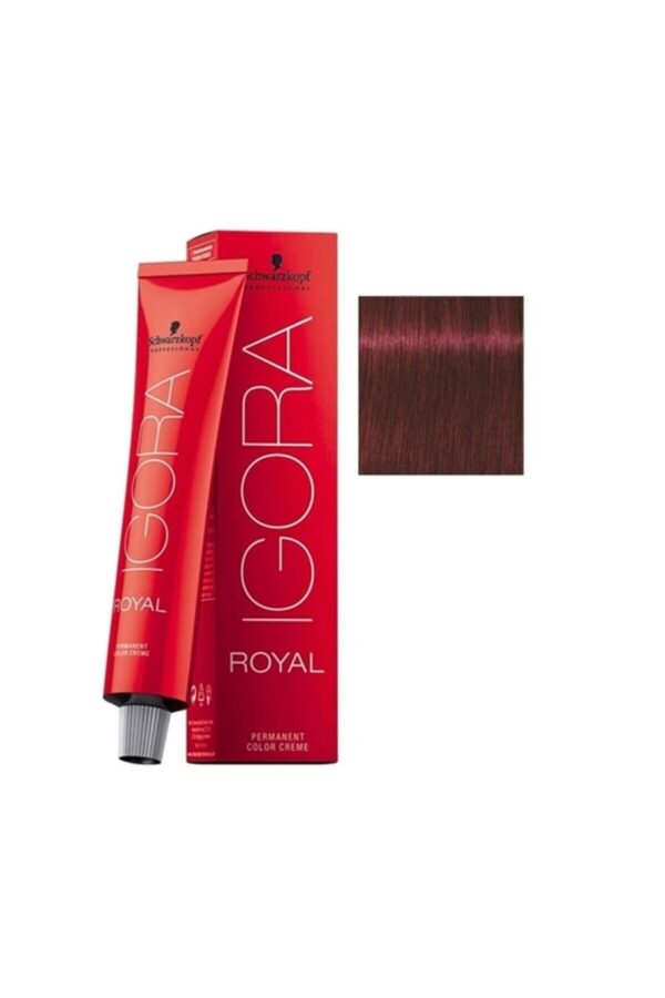 Schwarzkopf Igora Royal 5-88 Açık Kahve Yoğun Kızıl Boya Tüp Saç Boyası 60ml