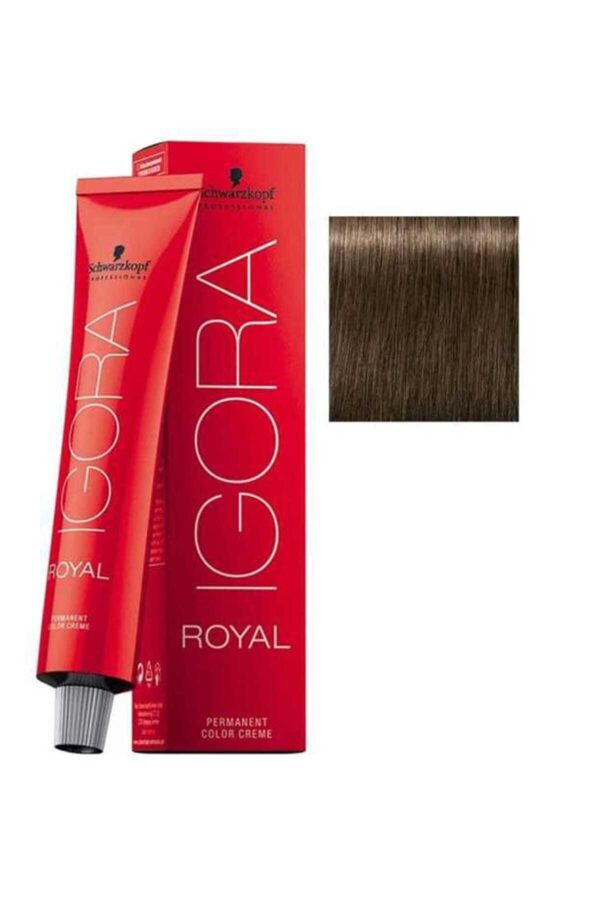 Schwarzkopf Igora Royal 6-00 Koyu Kumral Ektra Doğal Boya Tüp Saç Boyası 60ml