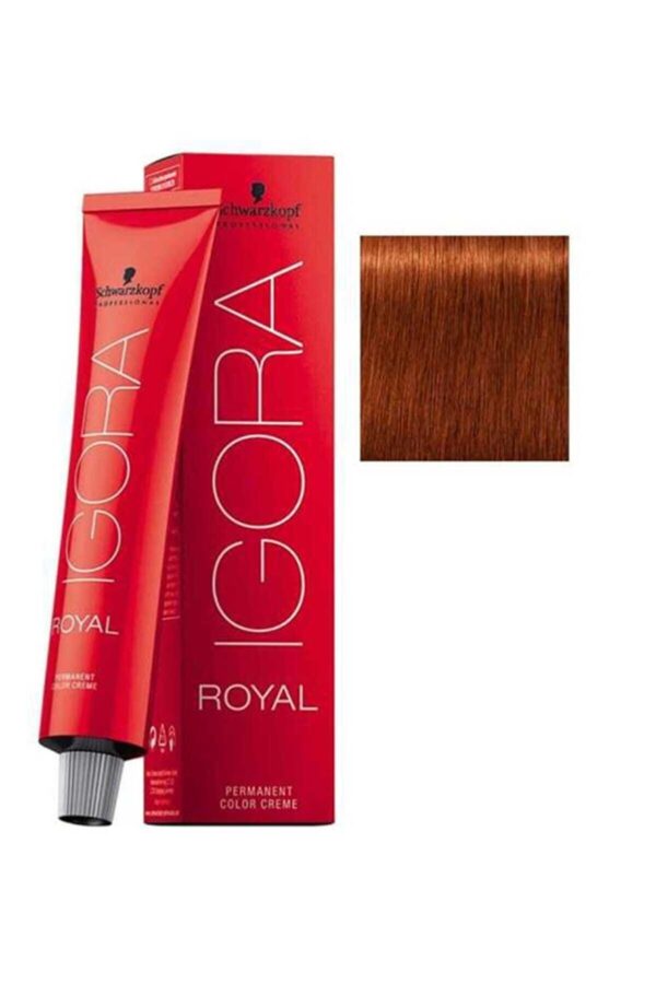 Schwarzkopf Igora Royal 6-77  Yoğun Bakır Koyu Kumral Boya Tüp Saç Boyası 60ml