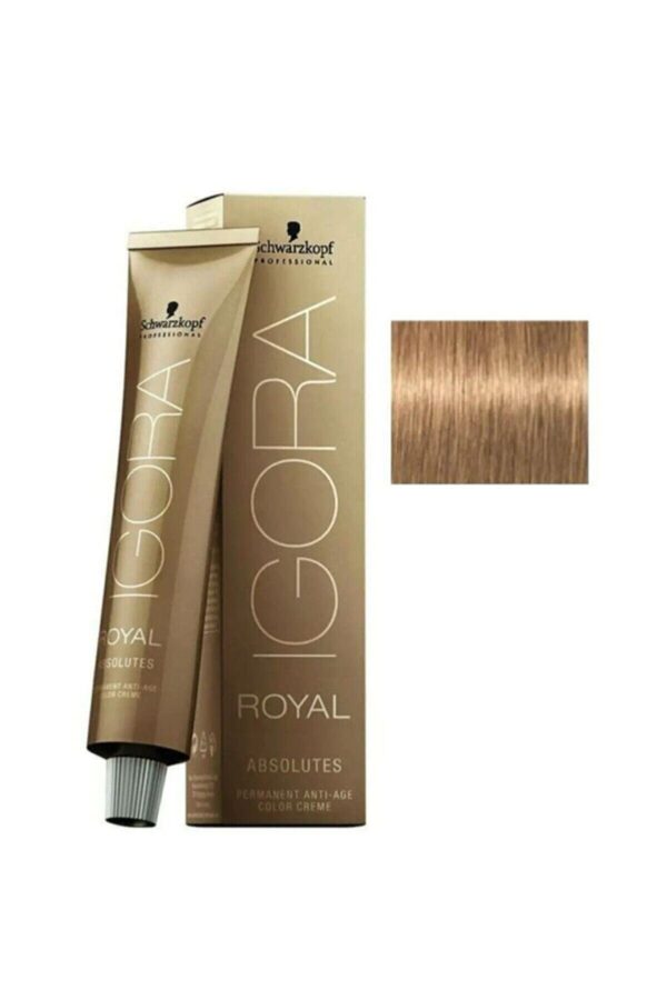 Schwarzkopf Igora Royal 8-50 Açık Kumral Doğal Altın Boya Tüp Saç Boyası  60ml