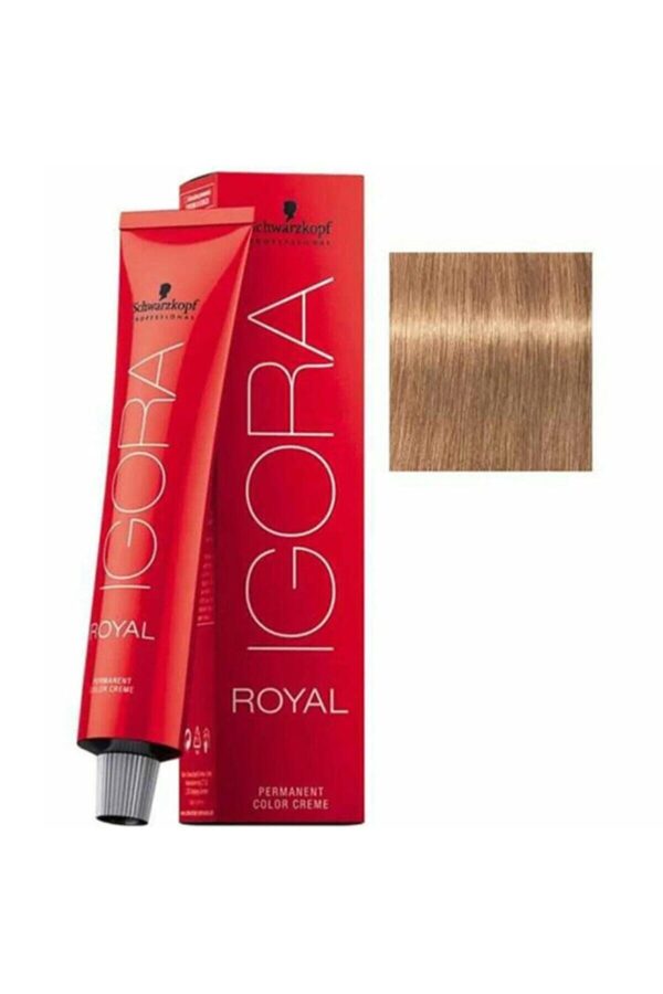 Schwarzkopf Igora Royal 8-65 Açık Kumral Kestane Altın Boya Tüp Saç Boyası 60ml