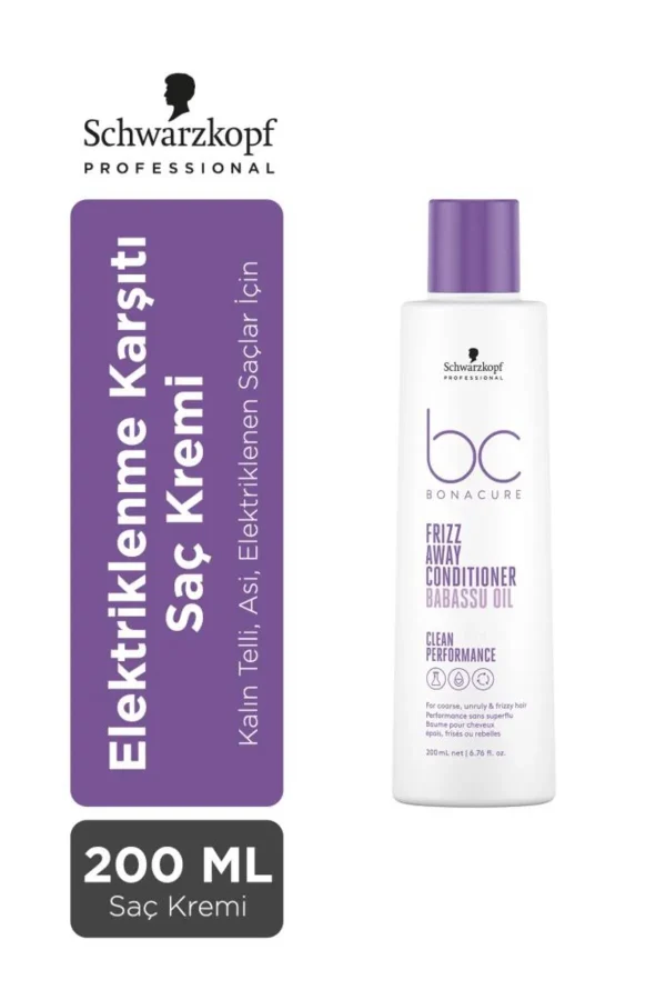 Bonacure Bc Clean Elektriklenme Karşıtı Saç Kremi 200ml