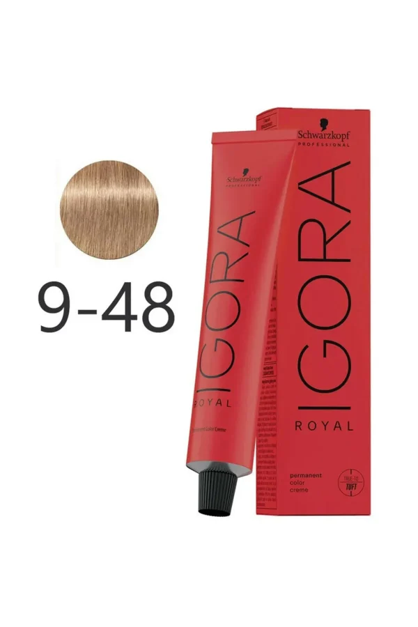 Schwarzkopf Igora Royal  9.48 Sarı Bej Kızıl Saç Boyası 60 ml