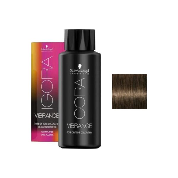 Schwarzkopf Igora Vibrance 5-4 Açık Kahve-Bej Yarı Kalıcı Saç Boyası 60 ml