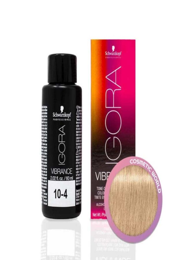 Schwarzkopf Igora Vibrance 10-4 Bej Yumuşak Toner Saç Boyası 60 ml