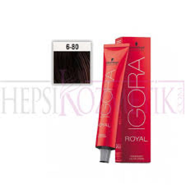 Schwarzkopf Igora Royal 6-80 Saç Boyası 60ml