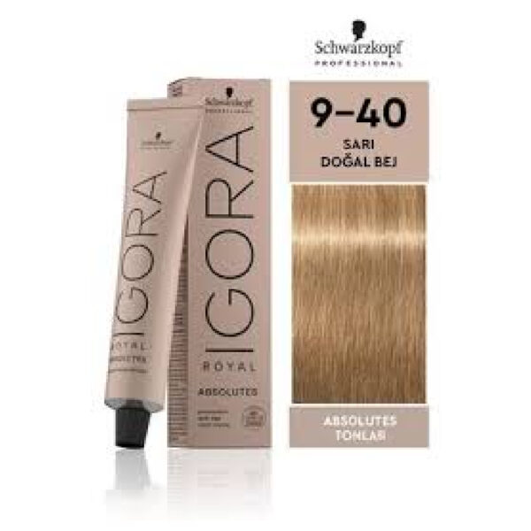 Schwarzkopf Igora Royal 9-40 Saç Boyası 60ml