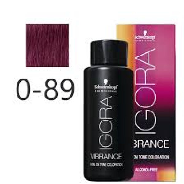 Schwarzkopf İgora Vibrance 0-89 Saç Boyası 60ml