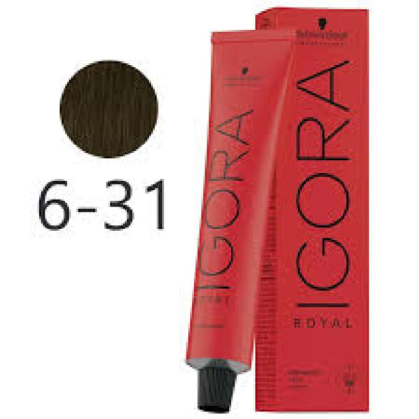 Schwarzkopf Igora Royal 6-31 Saç Boyası 60ml